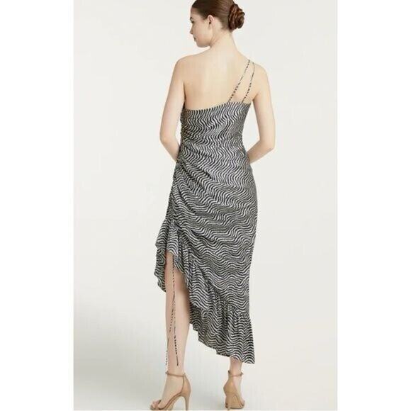 Cinq‎ a Sept Christel Silk Dress Size 8 New with Tags - Picture 2 of 8